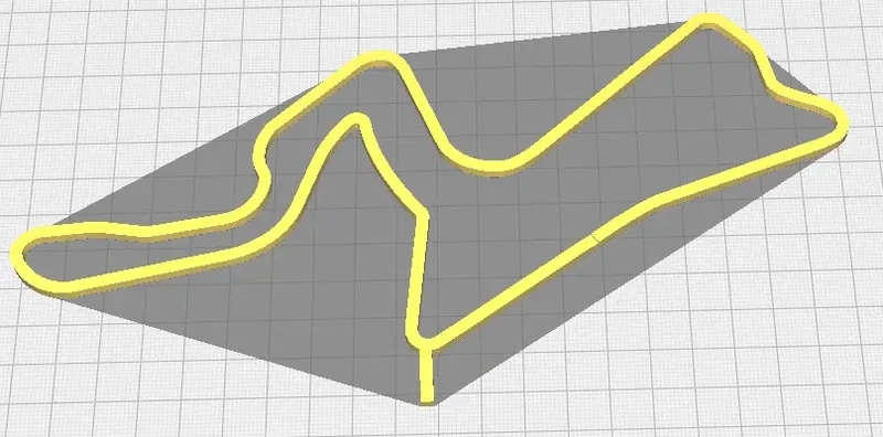 Creator image of Kyalami Grand Prix circuit with display stand