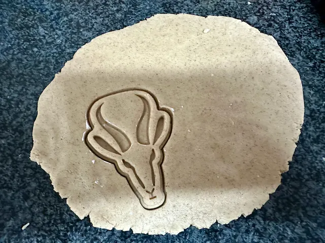 Creator image of Springbok outline cookie cutter